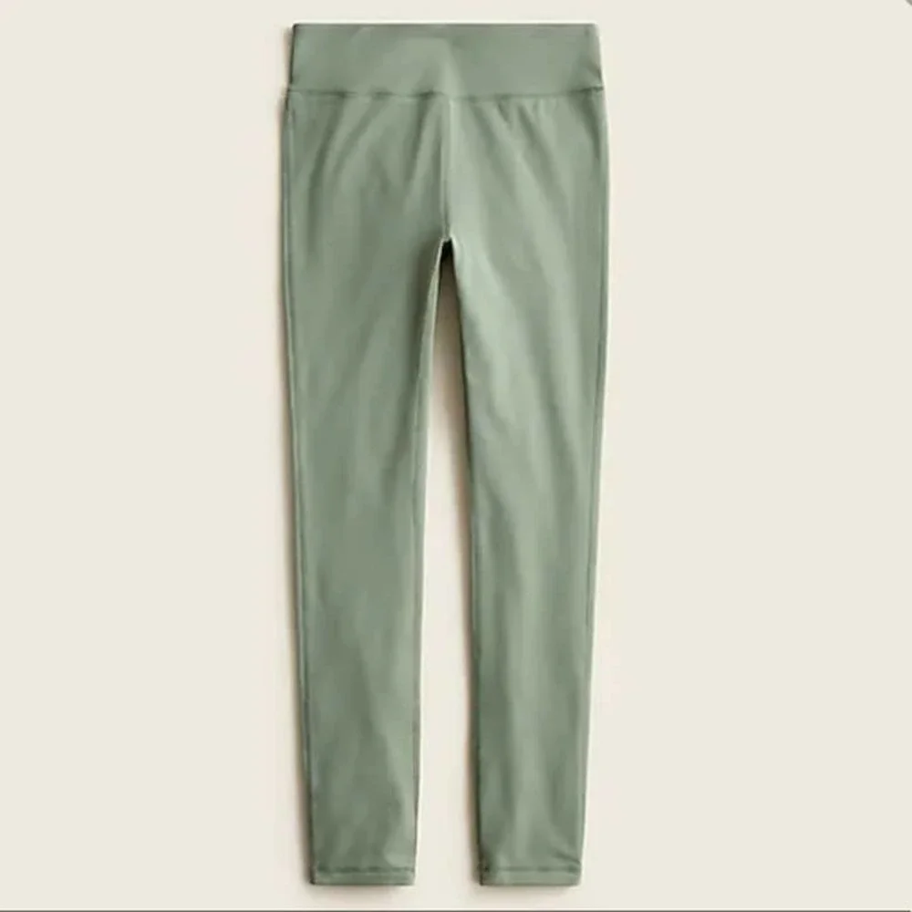 J. Crew High-Rise 7/8 Leggings Yoga Olive Green Women's Size XS
